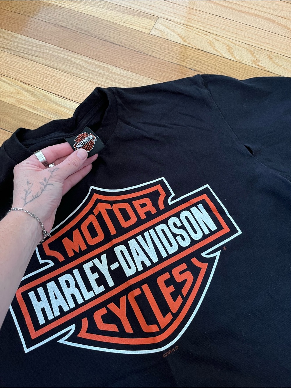 vintage harley davidson tee - Picture 3 of 4